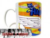 Caneca porcelana - Fairy Tail Happy